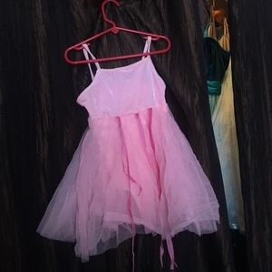 Pink lyrical dress costume